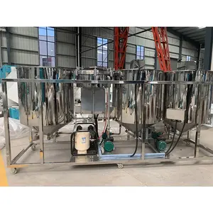 Palm oil refining machine refinery plant for oil press machine