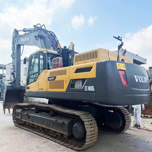 Excavatrice sur chenilles hydraulique Volvo EC480DL d'occasion, 48 tonnes, avec moteur diesel, pompe, roulement, boîte de vitesses et moteur - Product Image 1