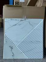 Panel de Pared Decorativo 3D de PVC Moderno, Ignífugo e Impermeable para Decoración de Paredes Interiores de Hoteles y Comercios