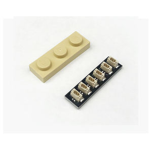 إكسسوارات إضاءة لبنات البناء DIY لعبة هدية أجزاء ليد لوحة تمديد ضوء سلك عرض الشارع MOC - Product Image 3