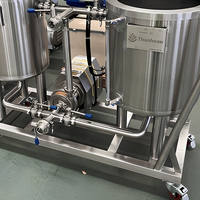 Cuve de Fermentation Isolée en Acier Inoxydable 100L pour Brasserie, Nettoyage CIP, Marque ZR BREW, Garantie 1 An, Haute Qualité