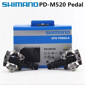 Pédale de vélo Shimano PD-M520 <span class=keywords><strong>M540</strong></span> ultralégère en alliage d'aluminium avec roulements étanches, crampons, pédale plate VTT, pédale de vélo de route BMX - Product Image 3