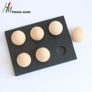 Portauova in pietra ardesia rettangolare naturale più nuovo ecologico - Product Image 1