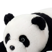 Robot Panda en peluche intelligent à commande à distance, jouet interactif, rembourrage en coton PP doux, compagnon éducatif pour enfants