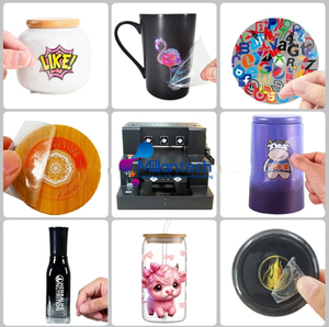 Nouvelle arrivée, imprimante UV A4, machine d'impression à plat, imprimante automatique UV A3, imprimante directe pour coques de téléphone, acrylique, métal, cuir - Product Image 4