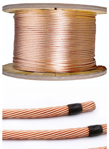 Fil de terre en acier recouvert de <span class=keywords><strong>cuivre</strong></span> 35mm² 50mm² 70mm² Haute conductivité Conducteur de mise à la terre CCS - Product Image 6