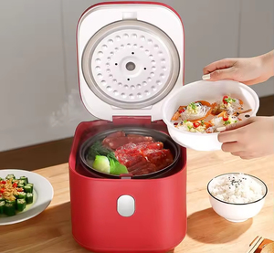 Cuiseur à riz numérique intelligent multifonctionnel, mini, portable, blanc crème, 2,5 L, très vendu - Product Image 2