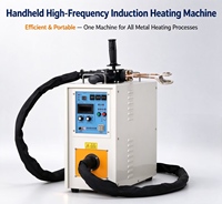 Machine de chauffage par induction haute fréquence portative, chauffage industriel pour le brasage, la soudure, le trempage et le recuit des métaux
