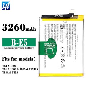แบตเตอรี่แบบชาร์จได้สำหรับ <span class=keywords><strong>VIVO</strong></span> Y83 Y81 Y81S Y83A <span class=keywords><strong>B</strong></span>-<span class=keywords><strong>E5</strong></span> แบตเตอรี่ 3180mAh - Product Image 6
