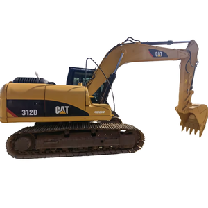 Miniexcavadora Caterpillar 312d Usada de 12 Toneladas en Buenas Condiciones con Bomba Original, Modelo 2016, Potencia de 72kw - Product Image 1