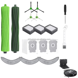 Brosses en caoutchouc de remplacement, tampons de serpillière, filtres HEPA, sacs à poussière pour <span class=keywords><strong>aspirateur</strong></span> robot IRobot Roombas <span class=keywords><strong>Combo</strong></span> 10 Max/ J9+ <span class=keywords><strong>Combo</strong></span> J7+/Plus - Product Image 1