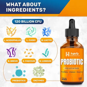 Complément alimentaire probiotique en gouttes pour chiens ODM/OEM - Vitamines et minéraux quotidiens en gouttes, bon pour le soutien de la santé intestinale - Product Image 6