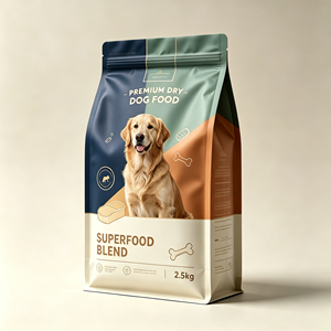 Bolsa <span class=keywords><strong>de</strong></span> Sellado <span class=keywords><strong>de</strong></span> Ocho Lados, Resistente, <span class=keywords><strong>de</strong></span> Alta Barrera y a Prueba <span class=keywords><strong>de</strong></span> Humedad, Impresa Personalizada, para Alimento para Perros, Golosinas para Mascotas, Empaque <span class=keywords><strong>de</strong></span> Alimento para Animales - Product Image 1
