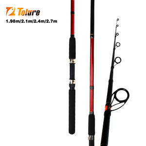 Tolure 1,98 M 2,1 m 2,4 m 2,7 m MH aguas profundas agua salada cañas de pescar baratas <span class=keywords><strong>caña</strong></span> de pescar ligera lenta <span class=keywords><strong>Jigging</strong></span> cañas de fundición giratorias - Product Image 2