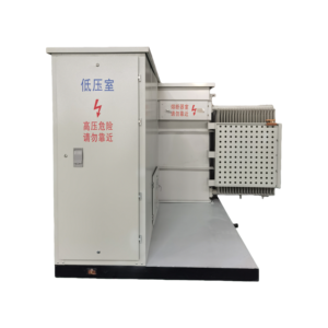 Postes de transformations combinés sur socle personnalisés Jorge triphasés 11 kV 500 kVA 630 kVA 1250 kVA avec tension de sortie 440 V 480 V ZGS11-G - Product Image 1