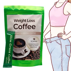 Customized Your Private Label Energy Slim Coffee Natural Herbs China Best Slimming Coffee Weight Loss