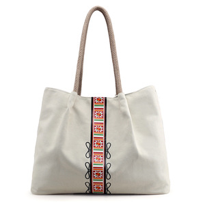 Canvas Tote <b>Bags</b> Top Quality <b>Large</b> Capacity Women Men <b>Shoulder</b> <b>Bags</b> Shopping Travel <b>Bags</b> - Product Image 6