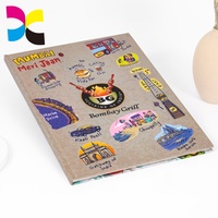 Cetak Buku Resep Makanan/Buku Panduan/Muatan Resep/Menu Restoran dengan Sampul Keras Warna Kustom Pabrik