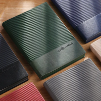 Cahier personnalisé en cuir à couverture souple de haute qualité A5 Cahier personnalisé avec logo Cahier de notes pour 5 voyageurs Journal personnalisé