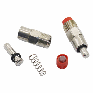 Abreuvoir automatique en acier inoxydable pour porcs avec filtre à capuchon rouge, filetage mâle 1/2 pouce, pour animaux <span class=keywords><strong>d</strong></span>'élevage et volailles - Product Image 4