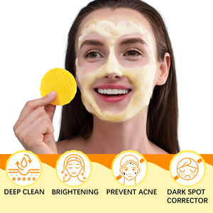 Almohadillas Limpiadoras de Cúrcuma y Ácido Kójico YECUCE que Revitalizan la Piel y Realzan el Brillo Natural de la Piel - Product Image 5