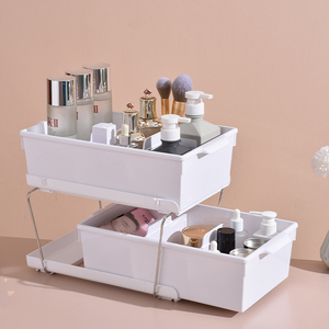 Organizador de baño Encimera Organizador de almacenamiento de maquillaje para tocador, estante de mostrador de baño - Product Image 2