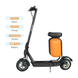Mk086 Scooter Dual Suspension 500W Turn Signals Foldable Design - Product Image 4