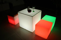Batteria ricaricabile esterna LED cubo splendente per eventi di festa spettacolo