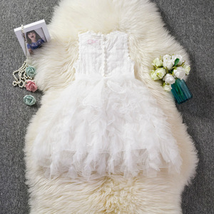 Nouvelle Robe Bébé Fille 2020 : Jupe à Bretelles Fantaisie en Dentelle, Modèles de Robes pour Enfants - Product Image 4