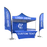 Tente de salon commercial d'impression personnalisée d'événement extérieur en aluminium de haute qualité Fiable Bon prix Expédition rapide 10x10ft Impression de logo