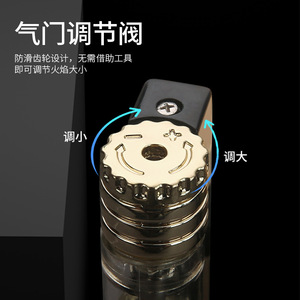 Encendedor de gas a prueba de viento JOFI, encendedor electrónico ultrafino para cigarros, para hombres, para viajes. - Product Image 4