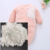 Fibre de polyester 100 % recyclée siliconée, creuse et conjuguée, de qualité GRS, 3D-32mm, pour garnissages de coussins et textiles de maison