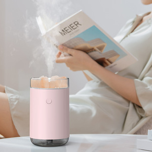 Fábrica al por mayor 230ml Difusores Flor eterna Ultrasónico Colorido Lámpara Mini Humidificador - Product Image 4