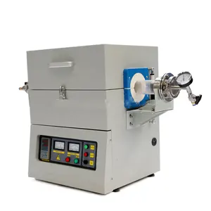 1200 to 1700 C High Temperature Laboratory Vacuum Tube Furnace for melting sintering and heat treatment