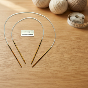 Custom Made Eco-Friendly Maple Wood Circular Knitting Needles with Custom Sizes and Logo Engraving <b>for</b> <b>Wedding</b> & Travel - Product Image 3