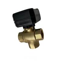 Valve motorisée par catégorie sonique CWX-20P-1.0C de preuve de hautes eaux de soudure de manière du laiton 3
