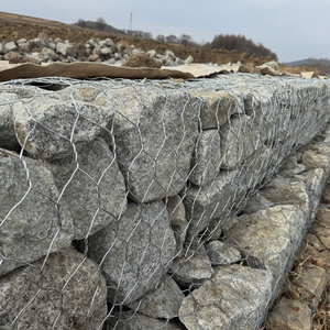 רשת gabion ארוג רשת עם כיפוף מכבים משושה עבור ויסות ערוץ נהר וחיזוק הבנק - Product Image 5