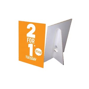 热卖直销打印柜台卡便宜的桌子展示 - Product Image 2