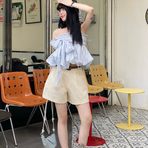 Conjunto de Pantalones Cortos de Alta Calidad para Mujer, 100% Algodón, Transpirable, Ecológico, Pantalones Largos, Ahorro de Tiempo, Proveedor de Vietnam, Fábrica, Muestra Gratuita - Product Image 3