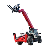 Chariot télescopique multi-chargeur diesel tout-terrain chinois de 4 tonnes, 10 m, 12 m, agricole, télescopique, avec certification CE