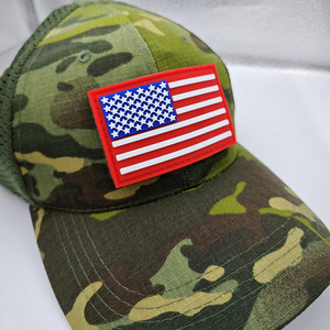 Logo cờ các bản vá lỗi PVC logo nhãn nhà sản xuất bán buôn cao su mềm cao su cờ vá tùy chỉnh 3D cho quần áo PVC handmade SEW-On - Product Image 2