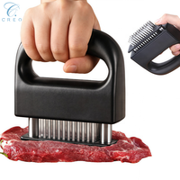 Attendrisseurs de viande manuels avec 48 lames en acier inoxydable ultra-affûtées pour attendrir rapidement la viande et la volaille
