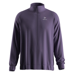 Chaqueta Cortavientos de Nailon Transpirable de Secado Rápido con Espalda y Codos Perforados con Láser, Ligera, para Correr - Product Image 4