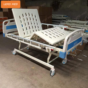 Cama de enfermería redonda para el hogar, cama médica de tres manivelas, 3403K - Product Image 5