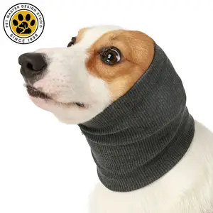 SinSky, venta al por mayor, turbante para mascotas, trueno y miedo, babero para perros, tocado emocional reconfortante, protección contra el ruido del oído del perro