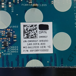 เมนบอร์ดแท้ใหม่สำหรับ Dell Inspiron 5410 5418 15 5510 5518 รุ่น i5-11300H 0M9RGF Cyborg 14TGL MB 19856-1 - Product Image 3