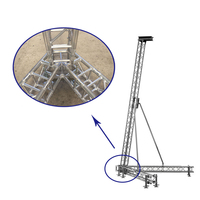 Sistema de Iluminación con Soporte de Torre para Altavoces Line Array de Aluminio de Fácil Instalación