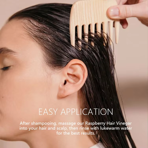 Après-shampoing <span class=keywords><strong>au</strong></span> <span class=keywords><strong>vinaigre</strong></span> de framboise frais, marque privée OEM ODM, nettoyant détoxifiant équilibrant le pH du cuir chevelu pour cuir chevelu gras et pellicules - Product Image 5