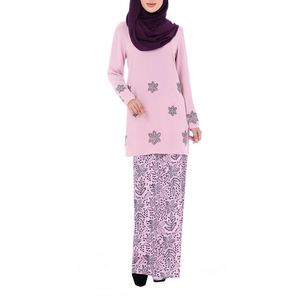 Maillot de bain mère-fille Abaya de Dubaï peinte à la main avec vêtements pour enfants Vente populaire pas cher - Product Image 4