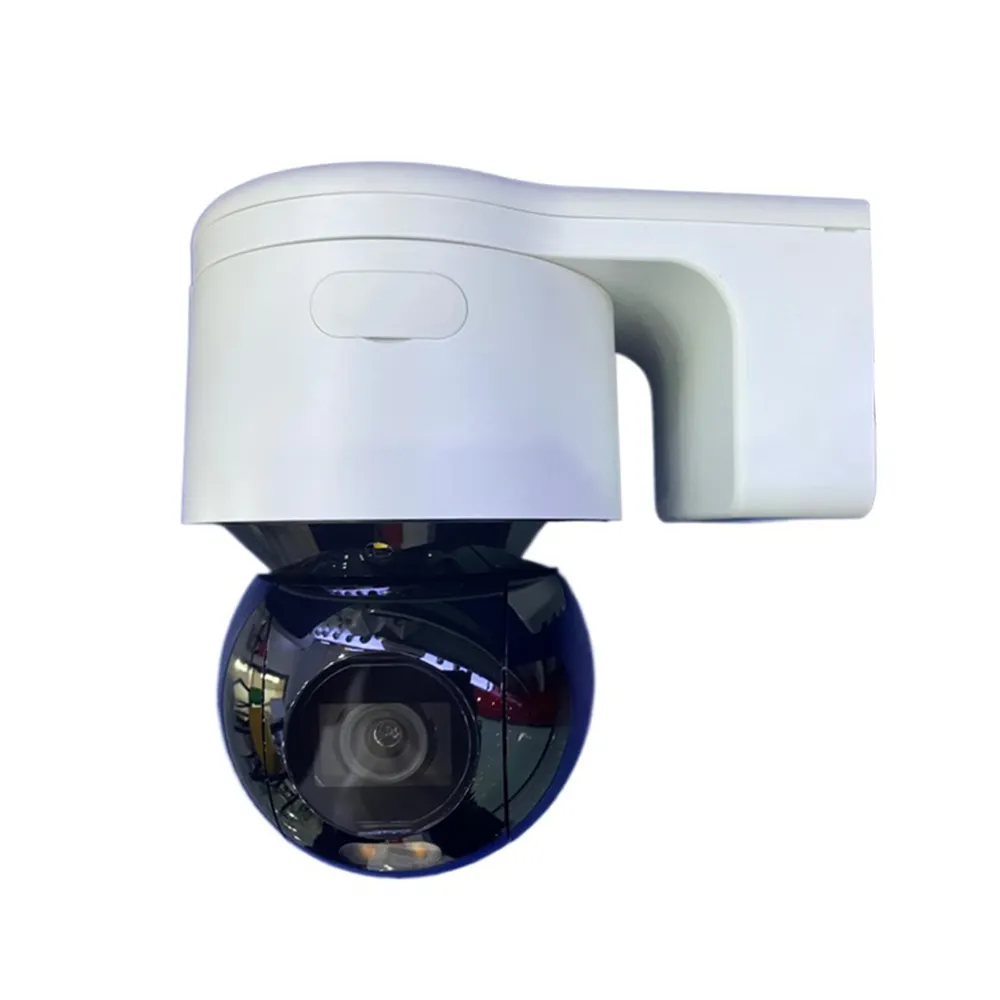 आउटडोर पूर्ण रंग रात दृष्टि सीसीटीवी कैमरा DS-2DE3A400BW-DE गति गुंबद 4MP चेहरा ट्रैकिंग आईपी कैमरा पूर्ण रंग PTZ